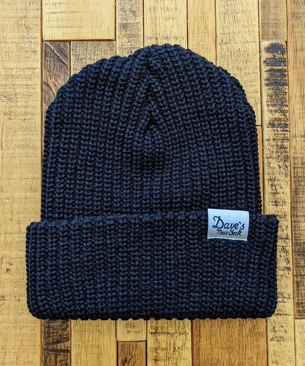 Dave's New York Lumberjack Beanie - Black