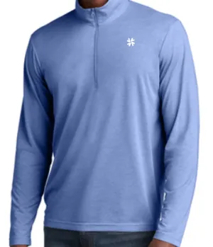 Embroidered Pinwheel 1/4 Zip Pullover