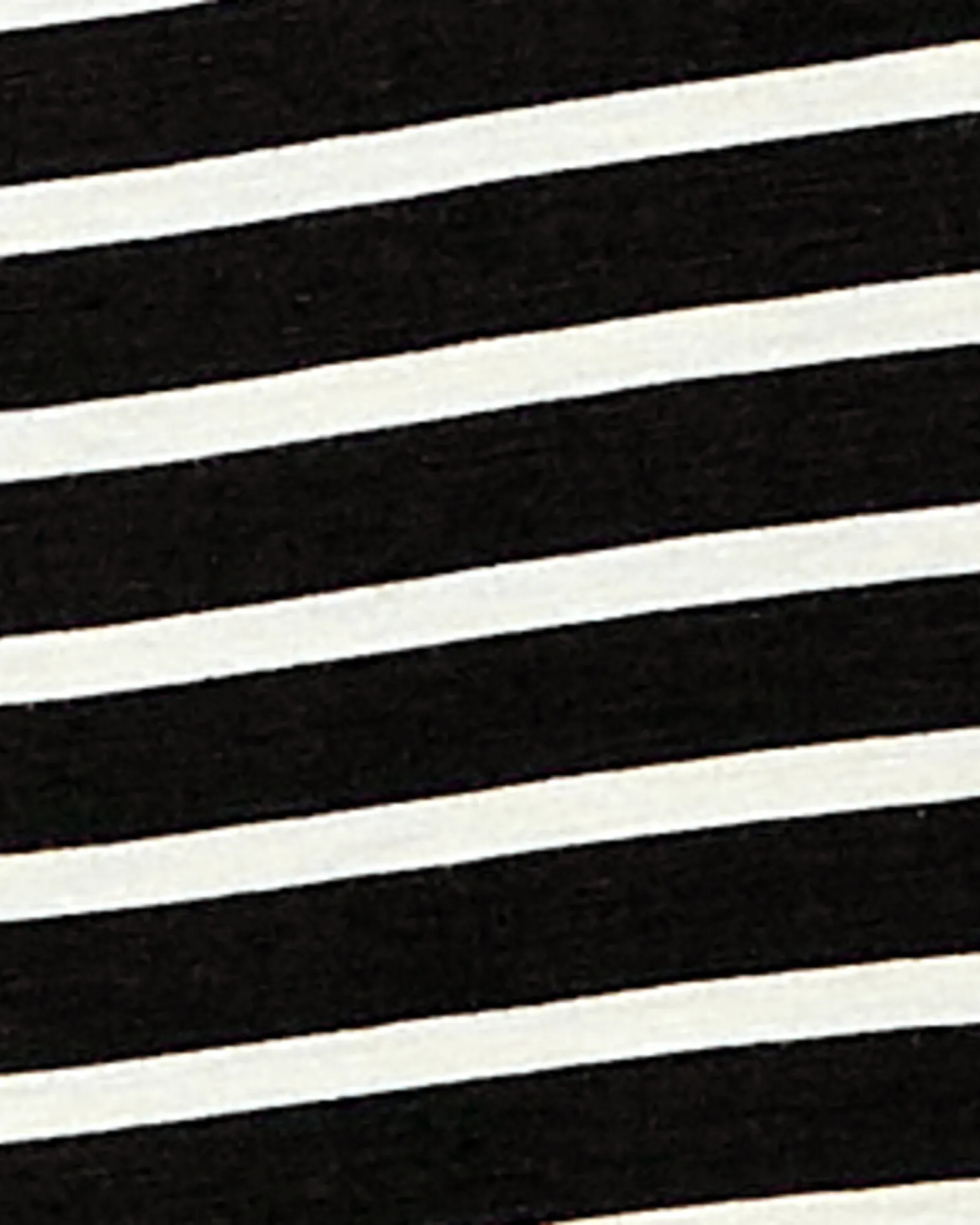 Emma Tied Sleeve Crew Neck Tee | Black / White