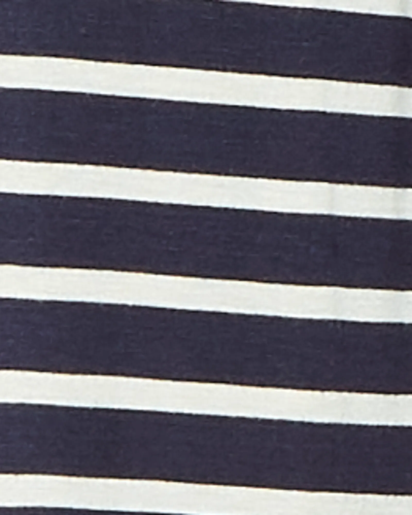 Emma Tied Sleeve Crew Neck Tee | Navy / White