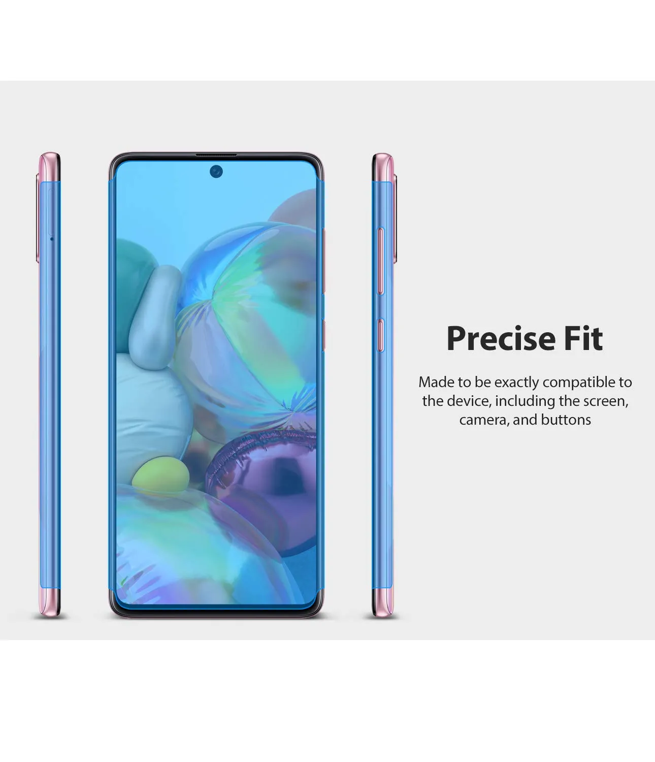Galaxy A71 Screen Protector Film | Dual Easy Wing - 2 Pack
