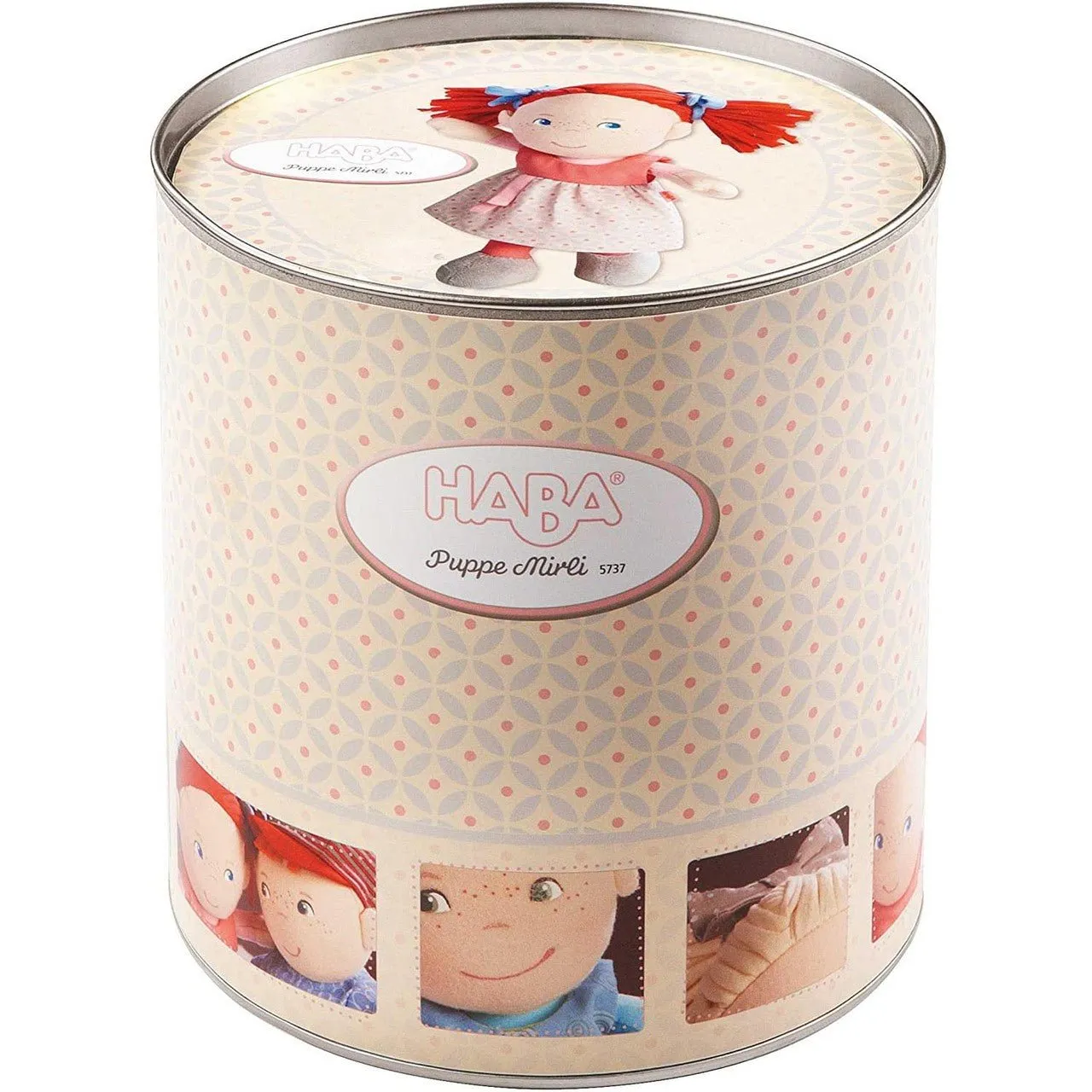 Haba Soft Baby Doll "Mirli" in Tin