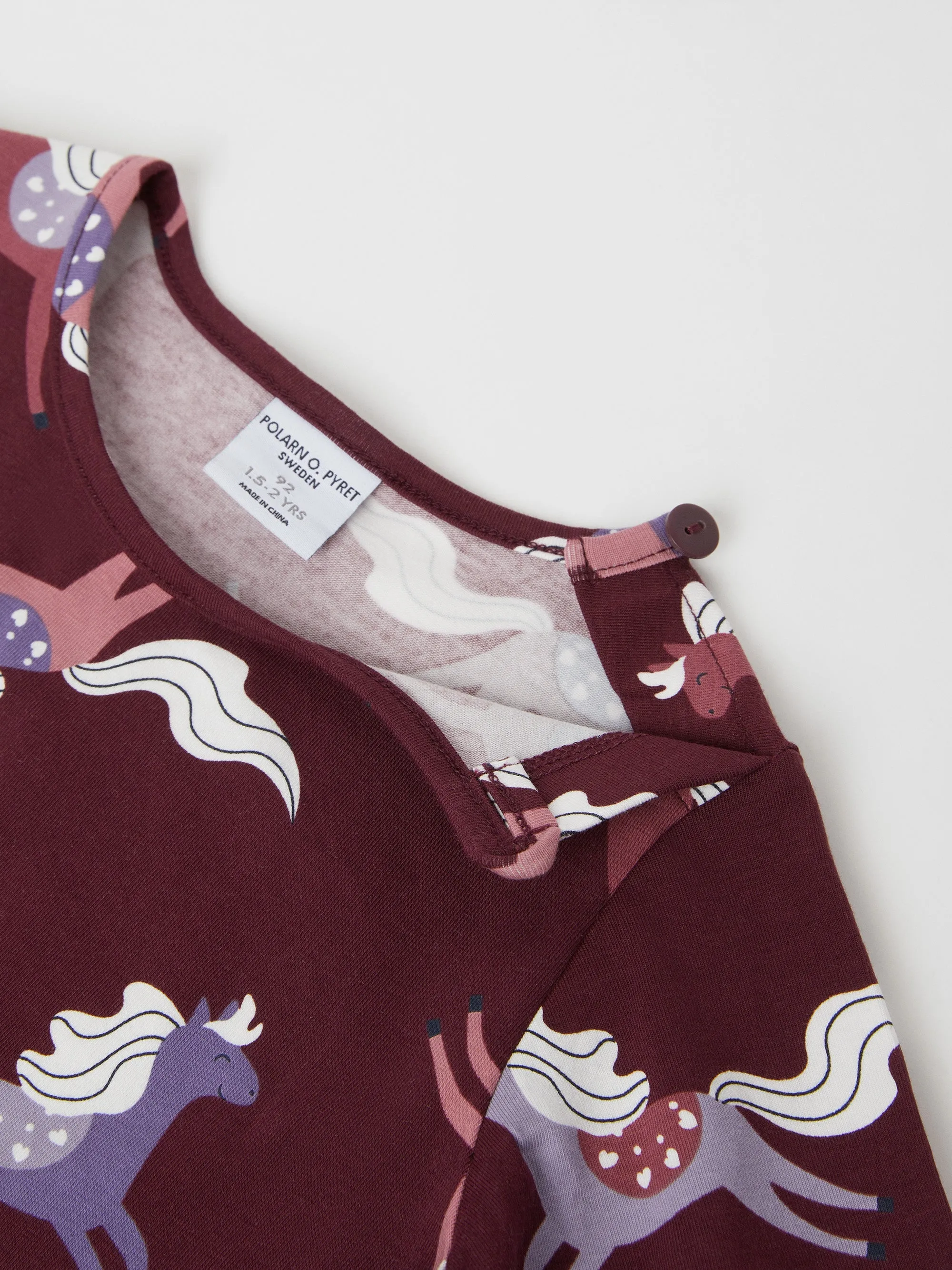 Heart Pocket Kids Top