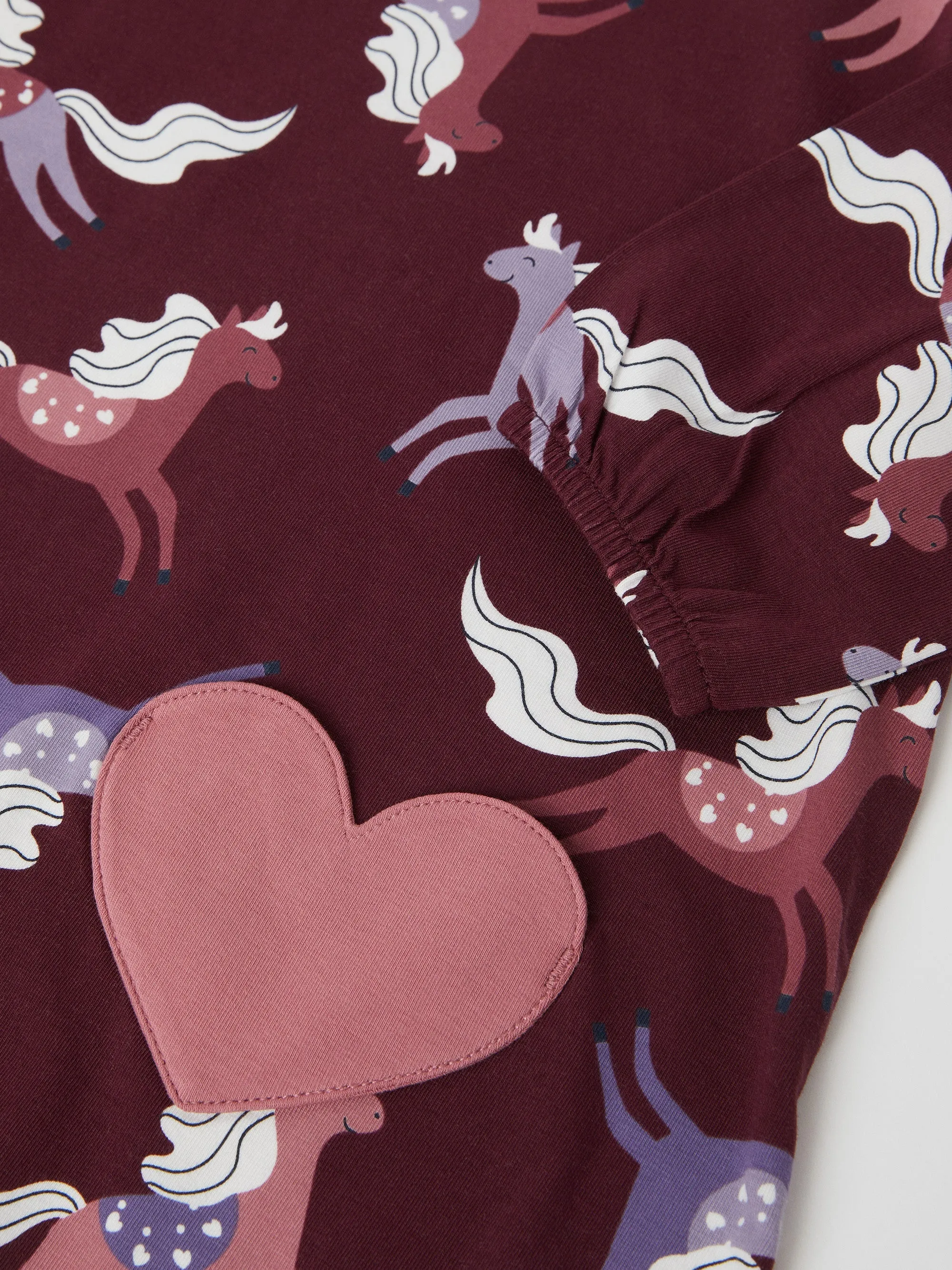 Heart Pocket Kids Top