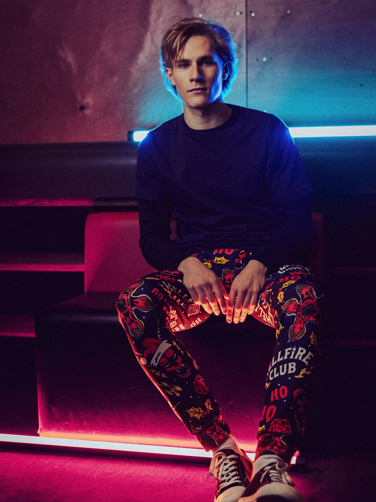 Hellfire Club All Over Print Men's Joggers