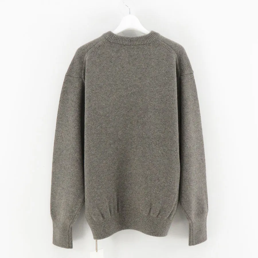 【HERILL/ヘリル】<br>Golden cash Pullover <br>24-080-HL-8040-30