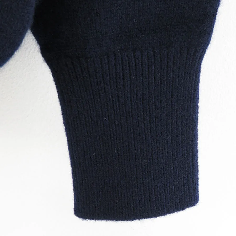 【HERILL/ヘリル】<br>Golden cash Pullover <br>24-080-HL-8040-30