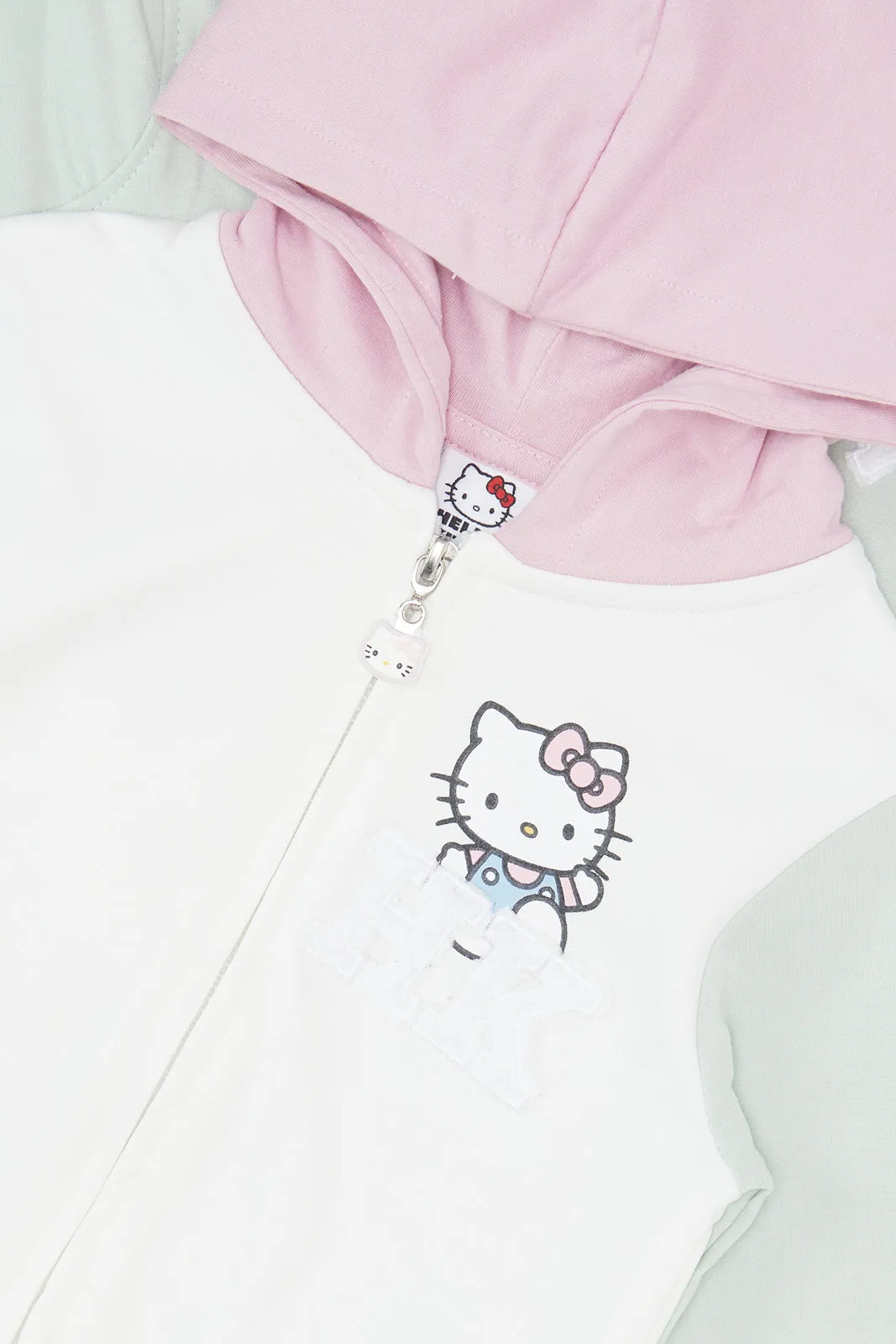 Infant Girls Multicolour Hello Kitty Jogger Set (2 Piece)
