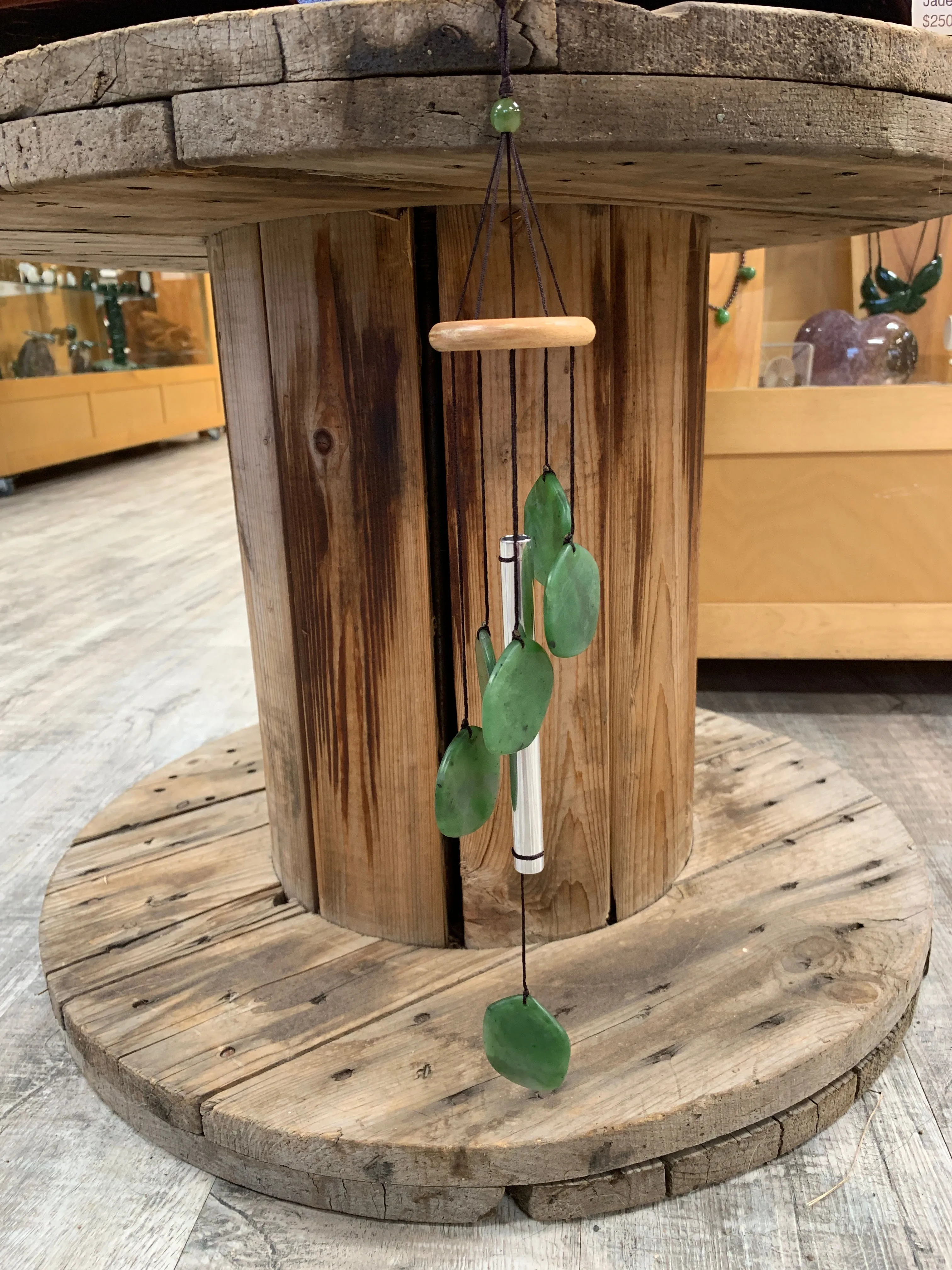 Jade wind chimes
