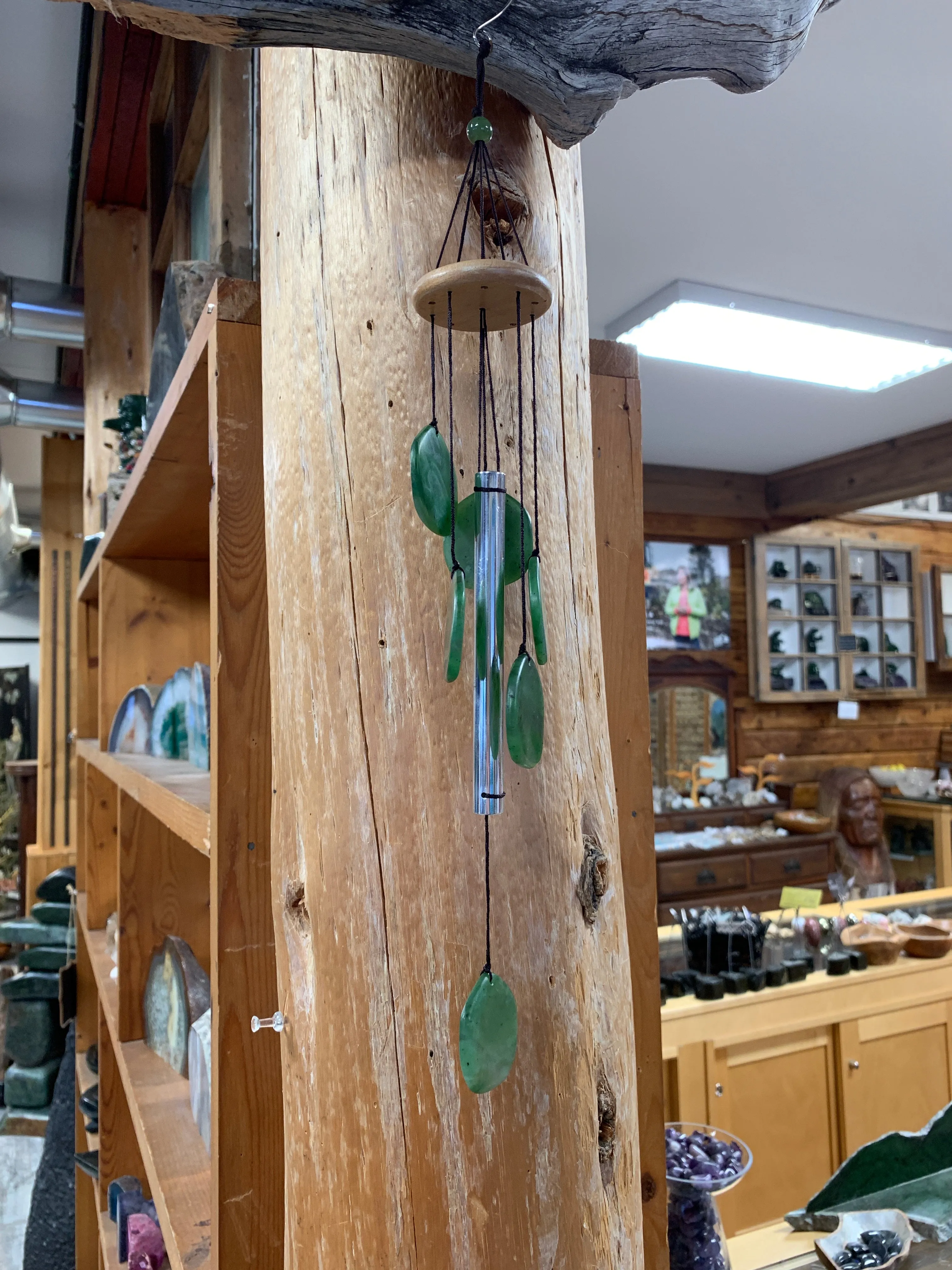 Jade wind chimes
