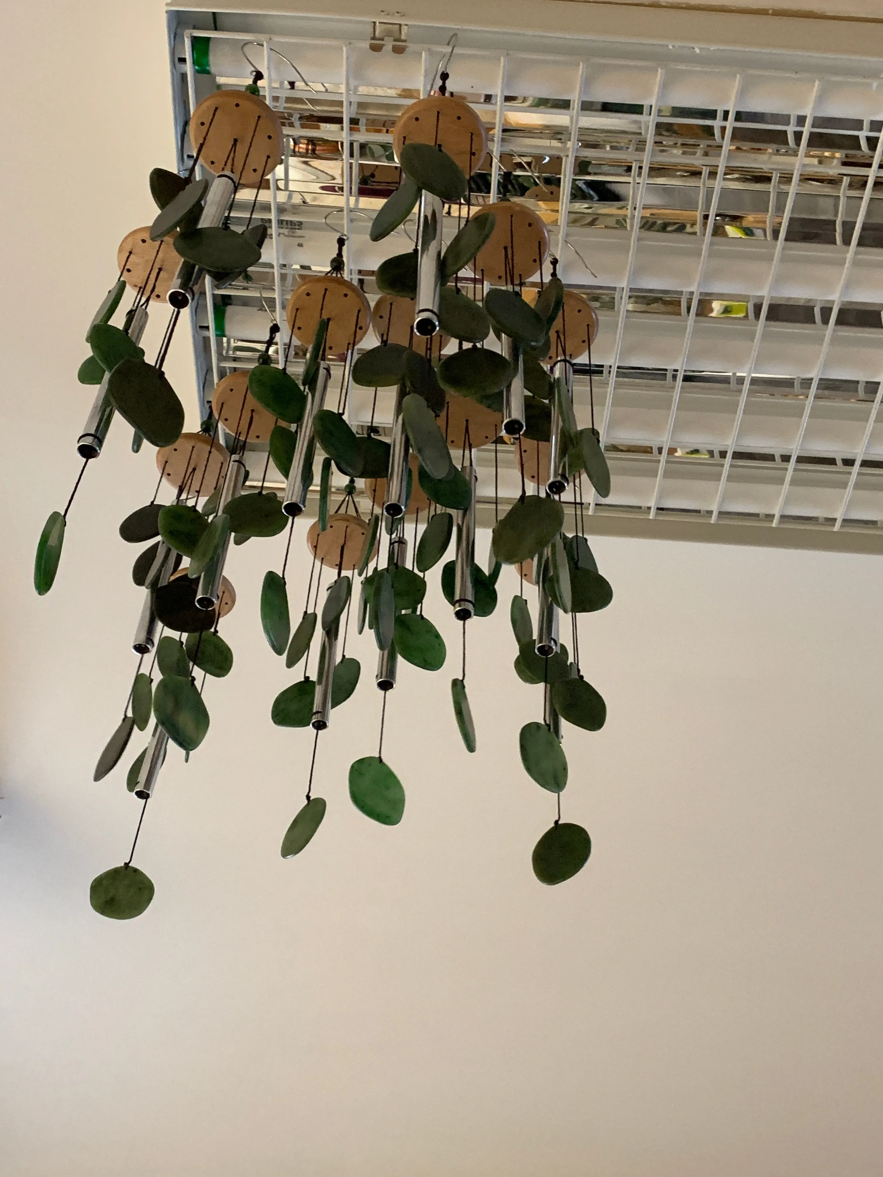 Jade wind chimes