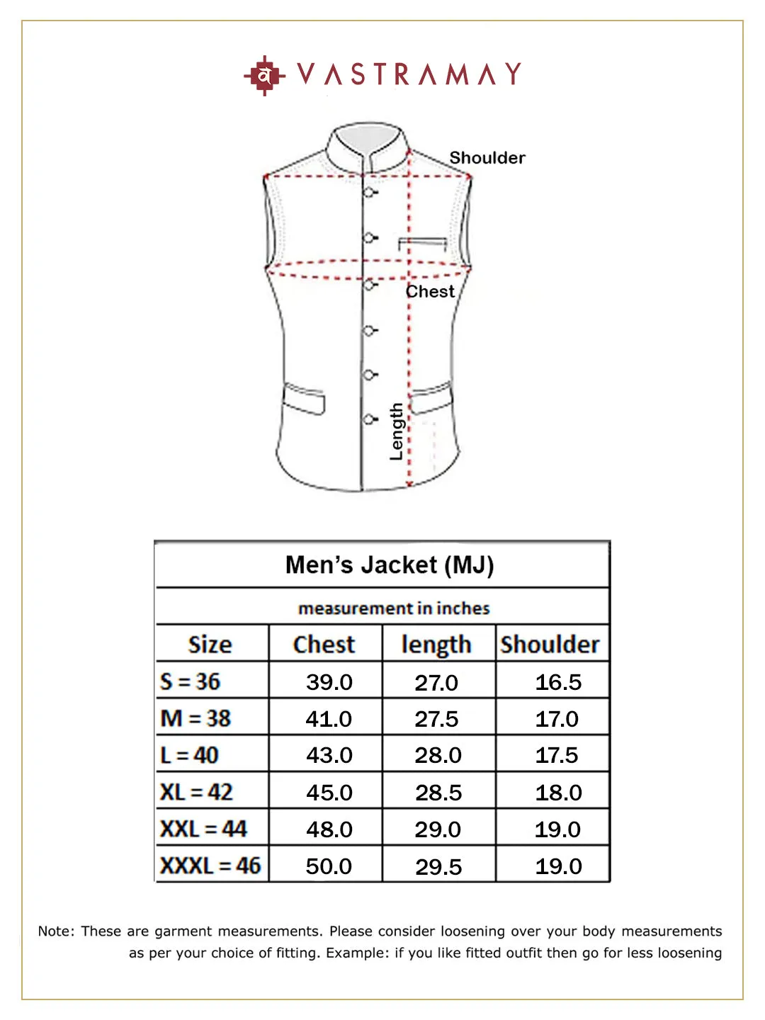 Jashvi Men's Navy Blue Woven Nehru Jacket