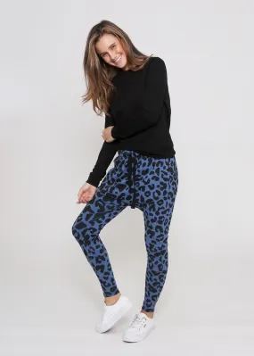 Jordan Joggers - Denim Leopard