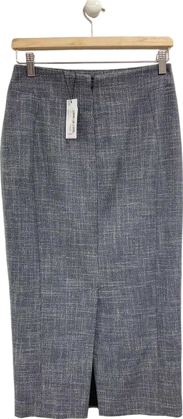 Karen Millen Black and White Pencil Skirt UK 8
