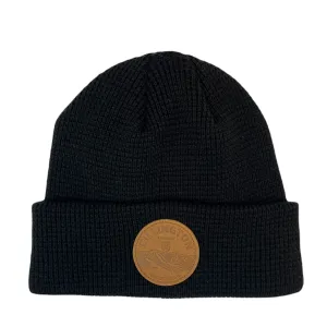 Killington Logo Leather Patch Beanie