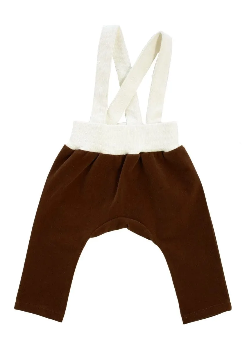 KIPP VELVET OVERALL COGNAC