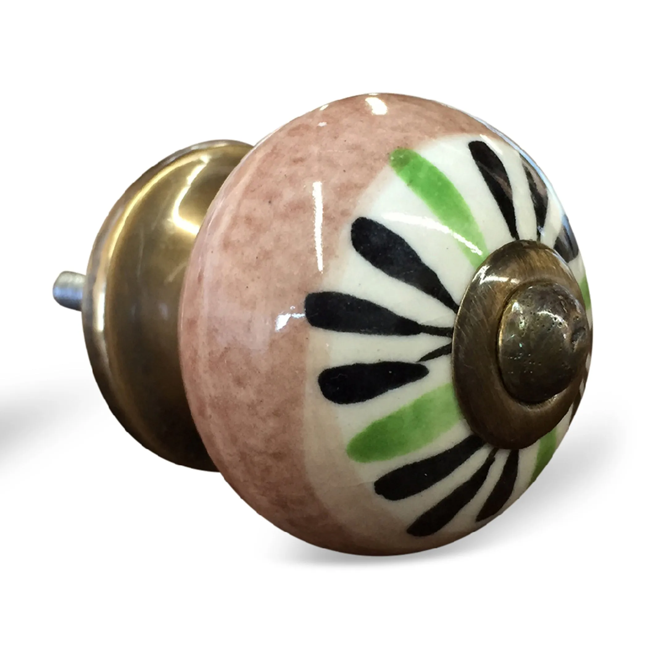 Knob-It Home Decor Classic Cabinet & Drawer Knobs-Brown/White/Green/Copper