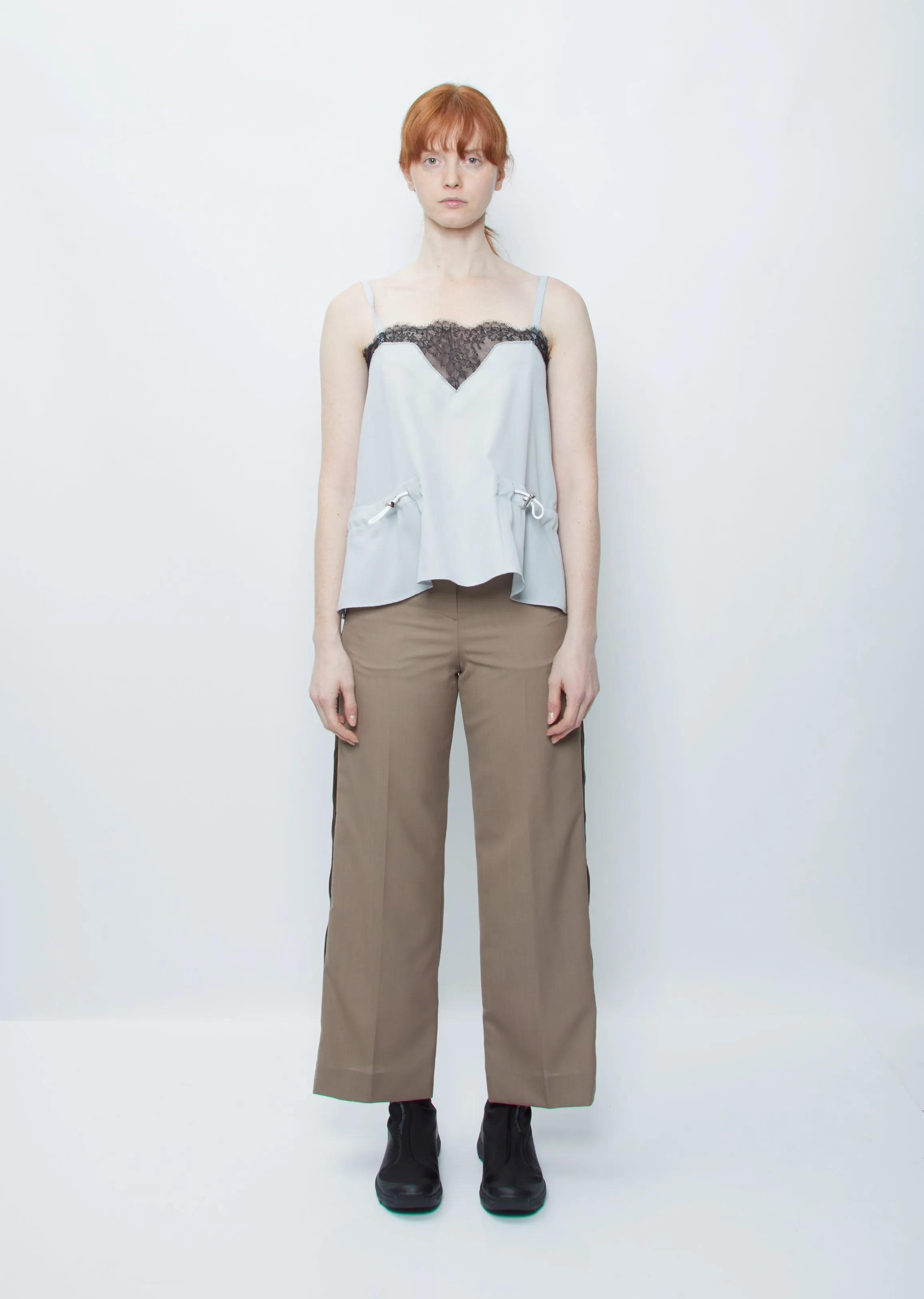 Lace x Suiting Camisole