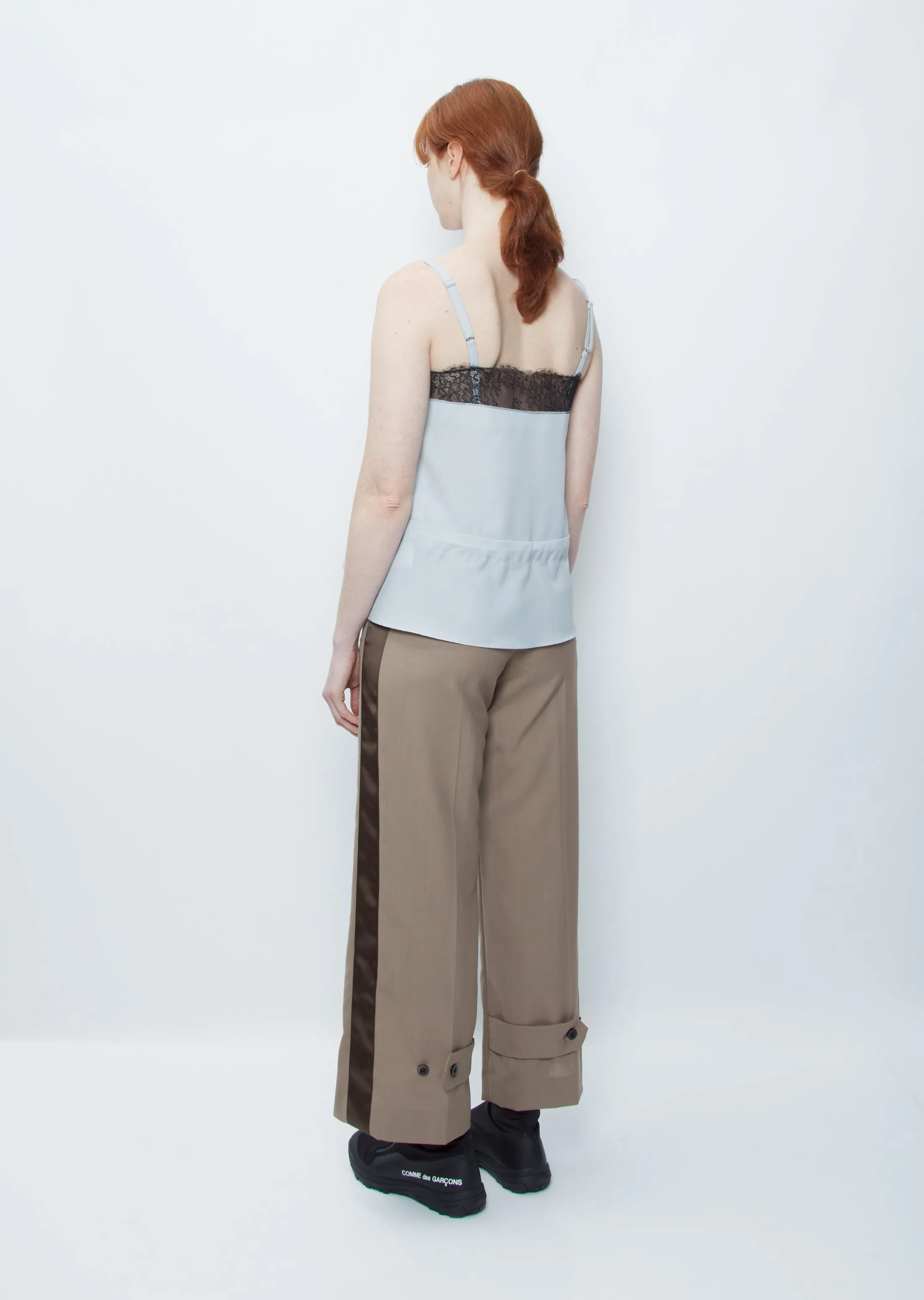 Lace x Suiting Camisole