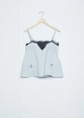Lace x Suiting Camisole