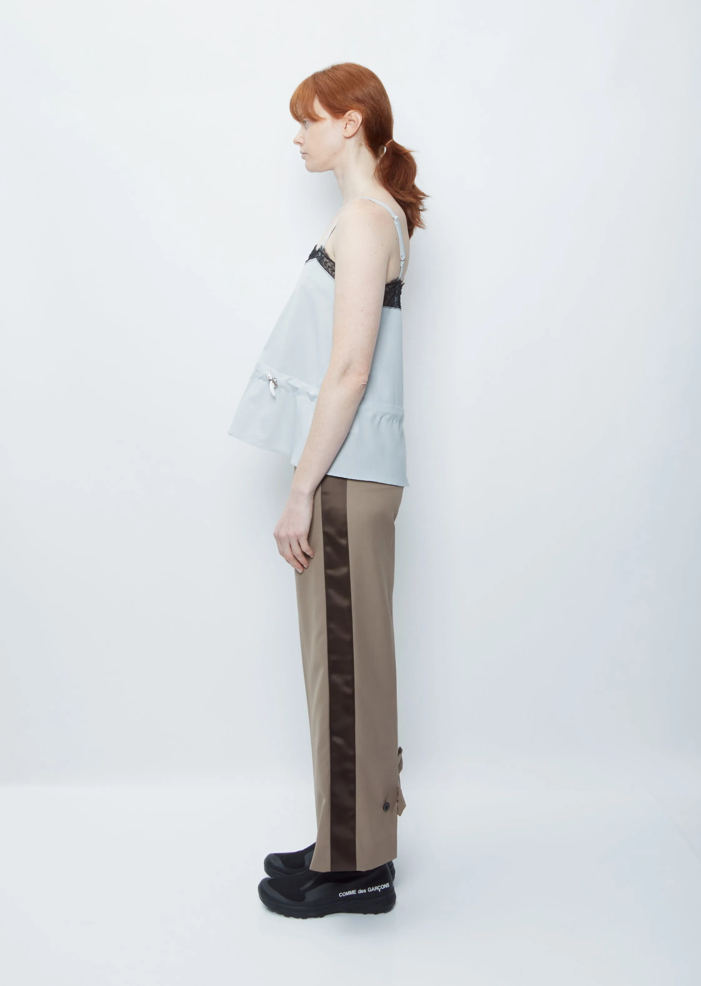 Lace x Suiting Camisole