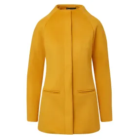 Lady Boss Coat - Mustard Gold