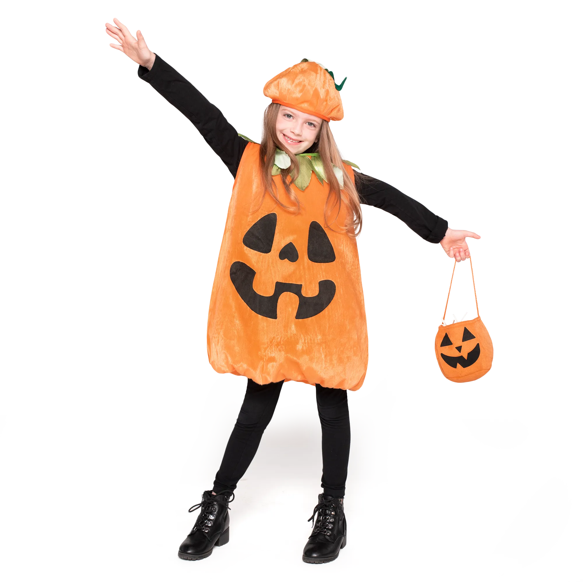 Laugh Pumpkin Costume - Child