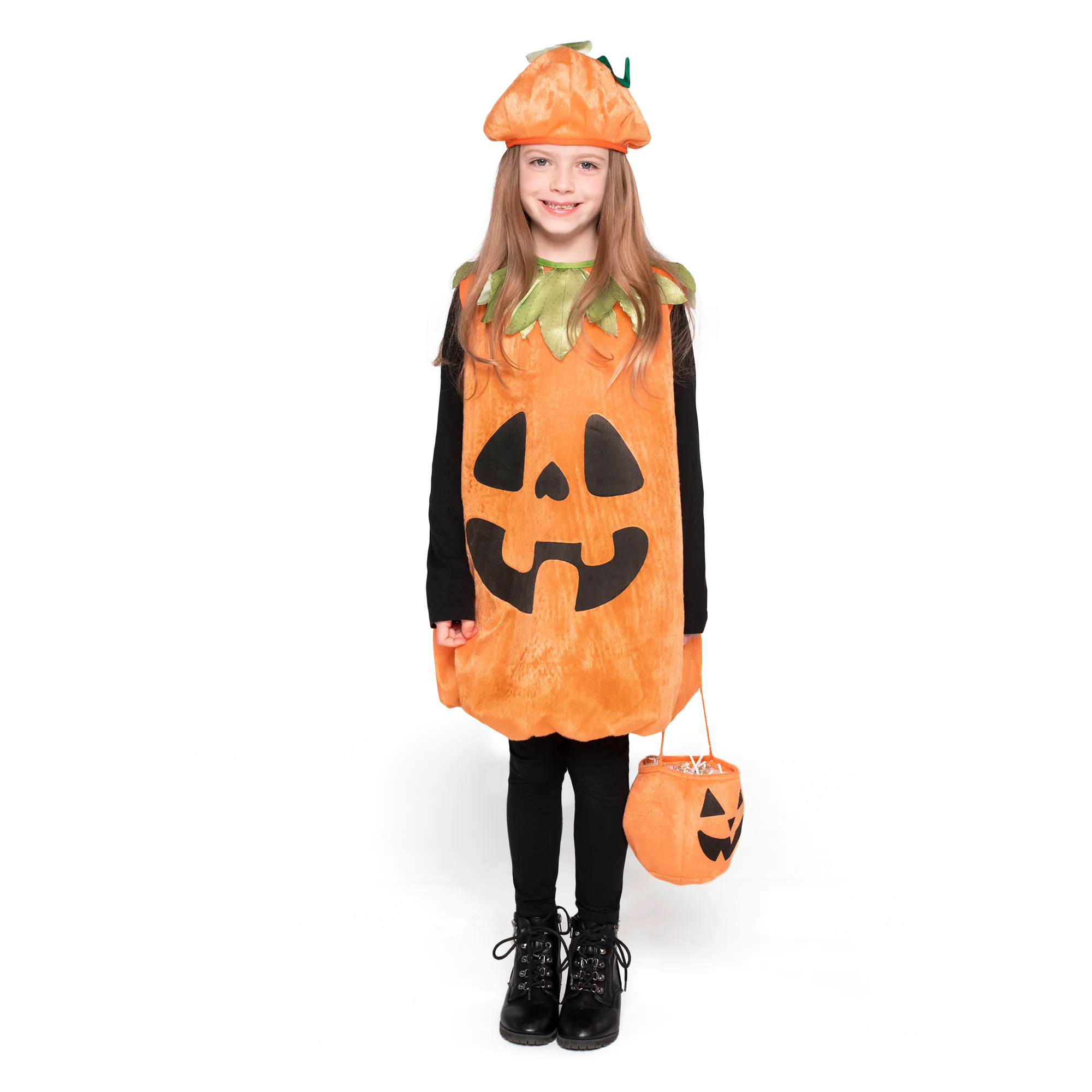 Laugh Pumpkin Costume - Child