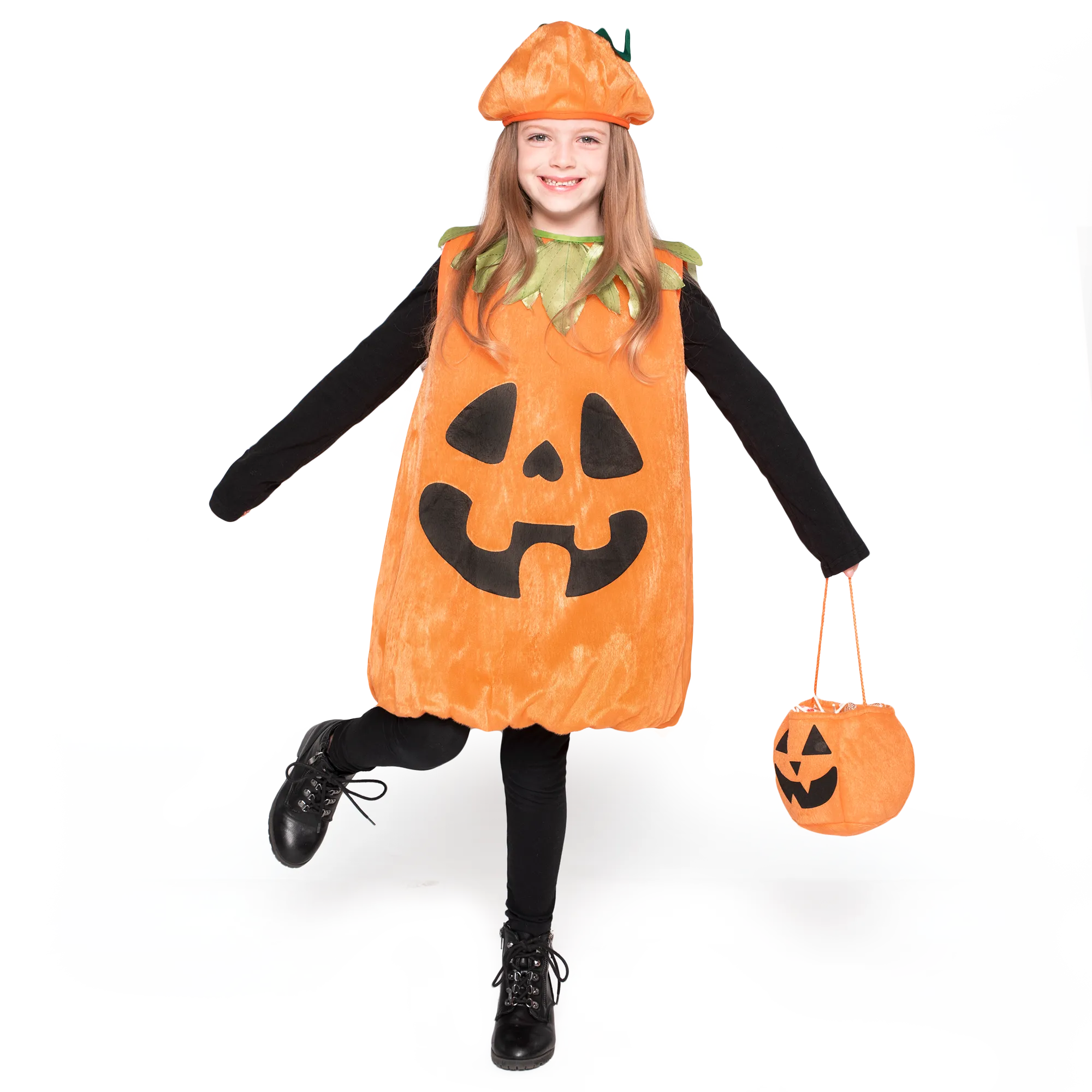 Laugh Pumpkin Costume - Child