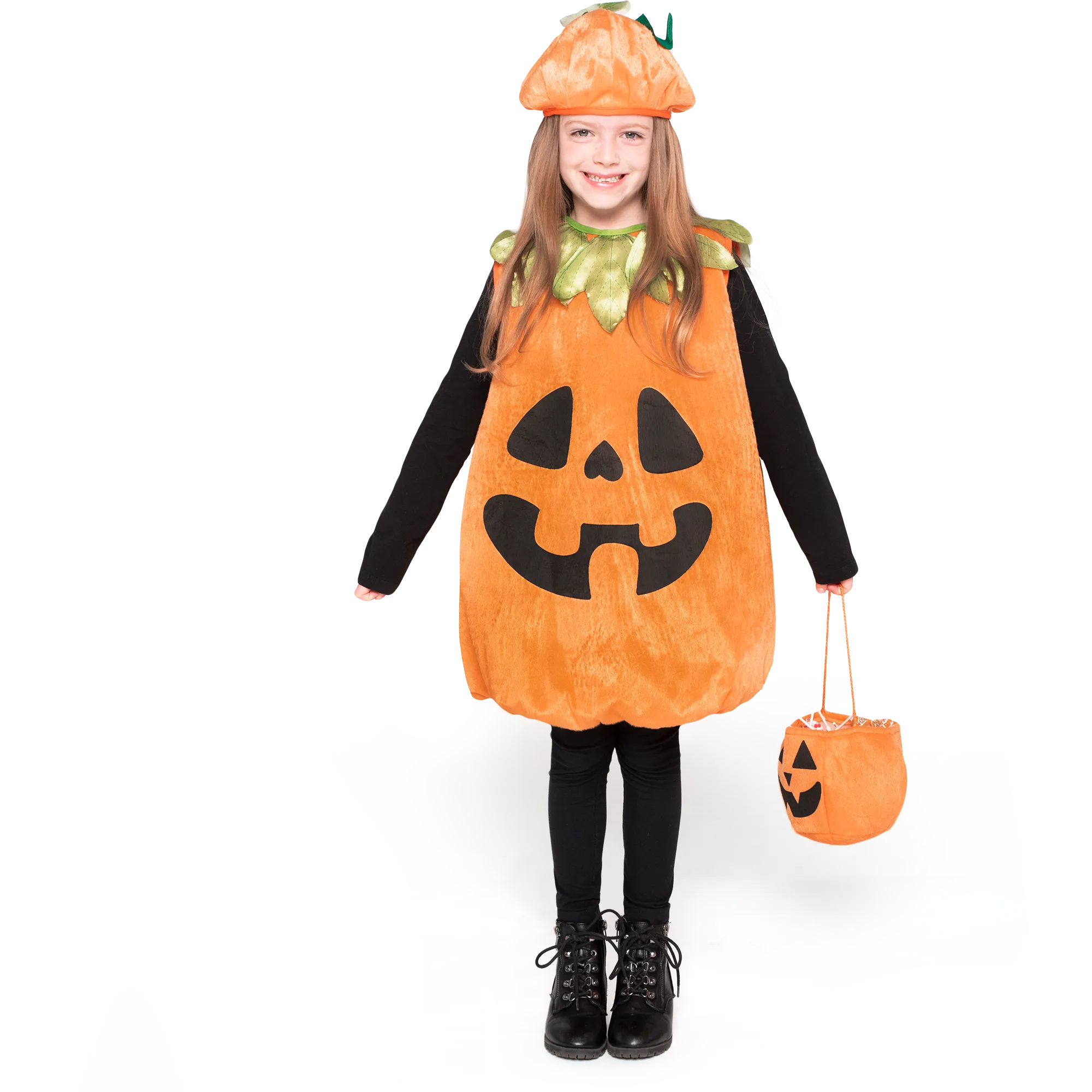Laugh Pumpkin Costume - Child