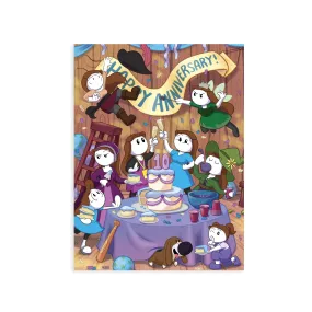 Let Me Explain Studios 10 Year Anniversary Poster