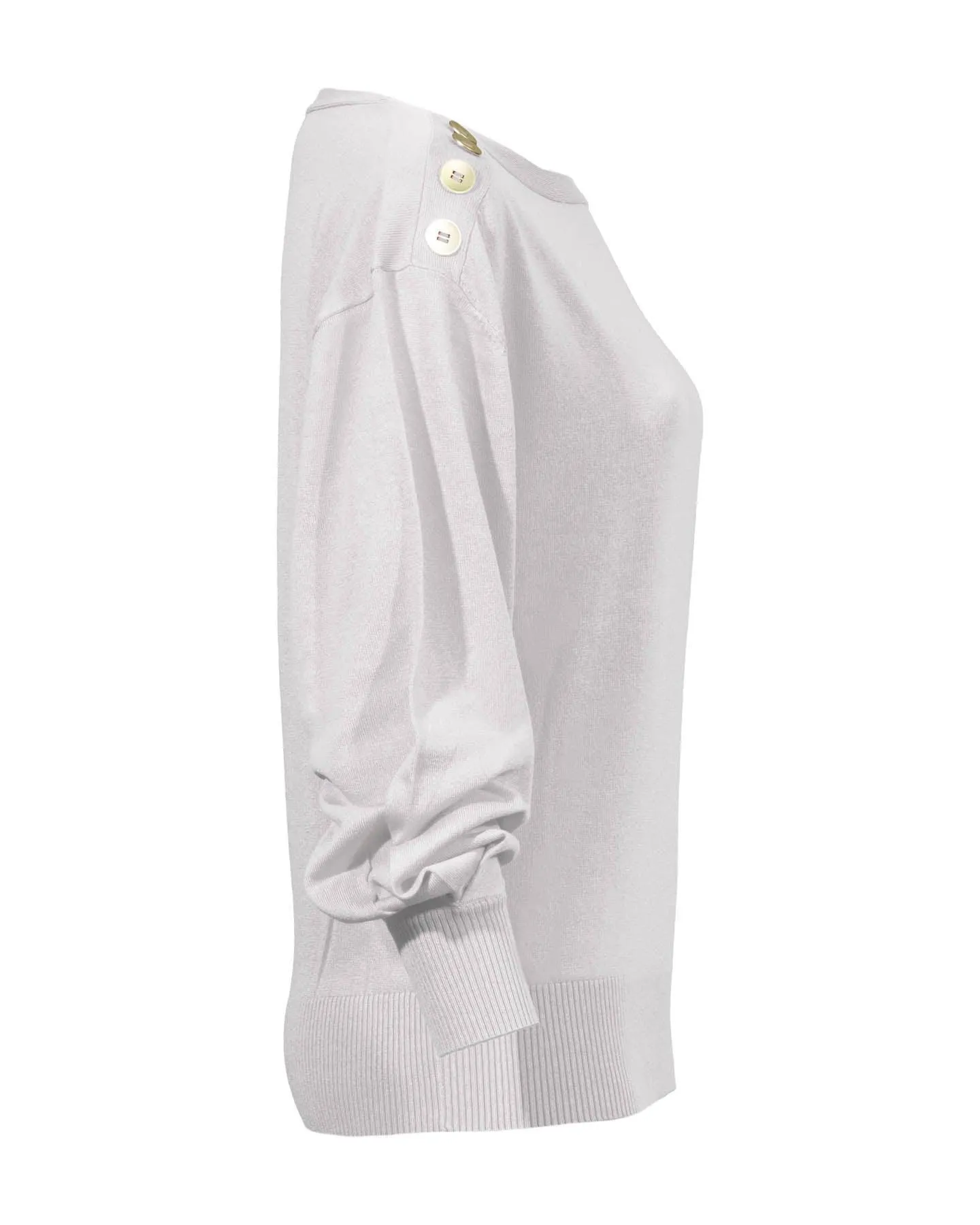 Long Puff Sleeve Pullover