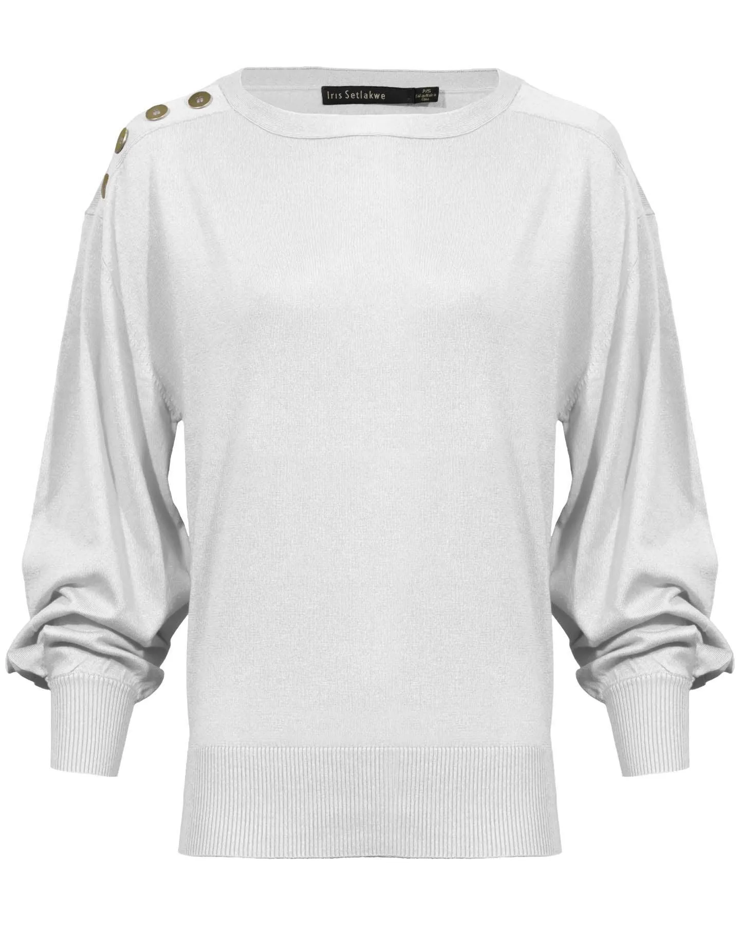 Long Puff Sleeve Pullover