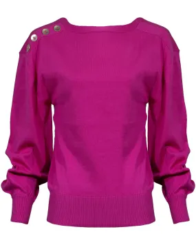 Long Puff Sleeve Pullover
