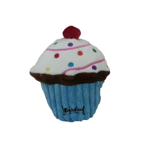 Lulubelles Blue Pupcake Plush Dog Toy