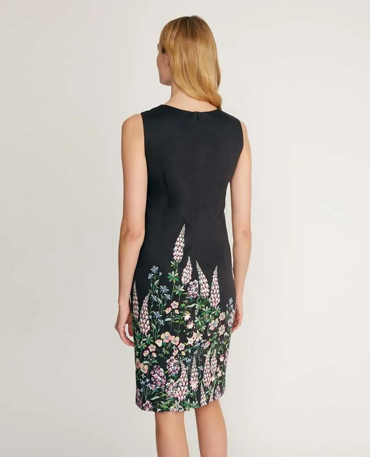 Lupin Placement Print Shift Dress