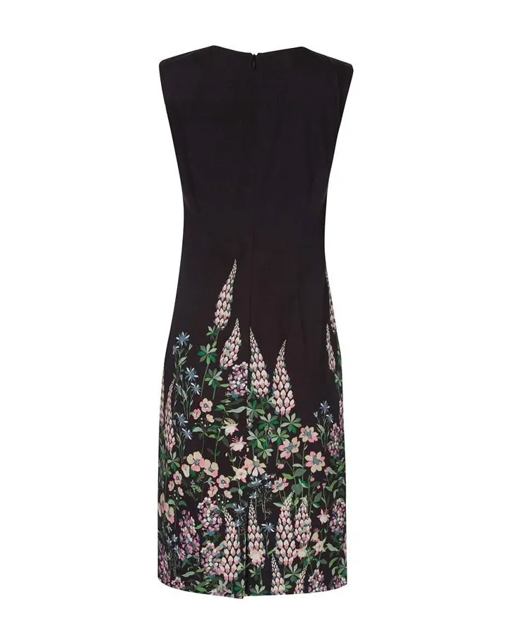 Lupin Placement Print Shift Dress