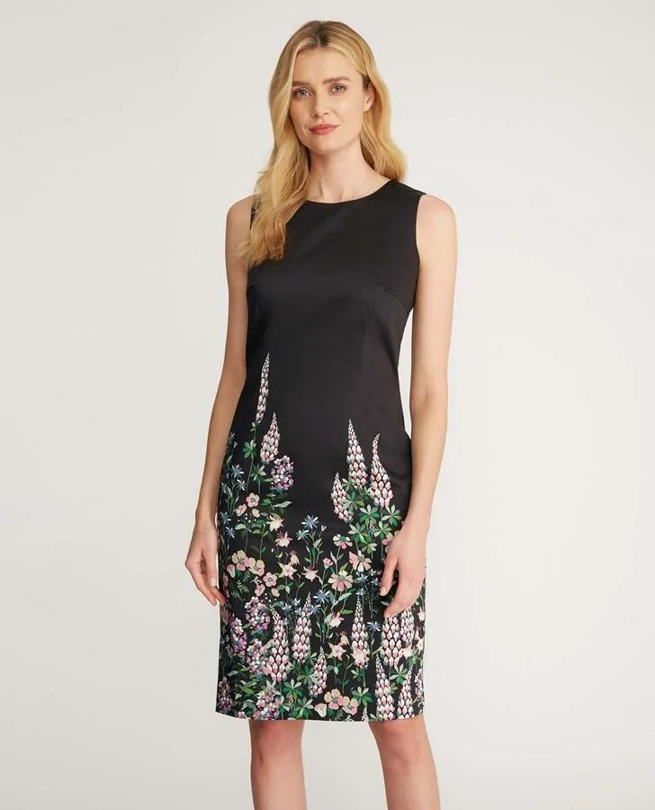 Lupin Placement Print Shift Dress