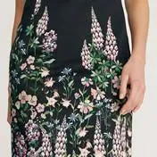 Lupin Placement Print Shift Dress