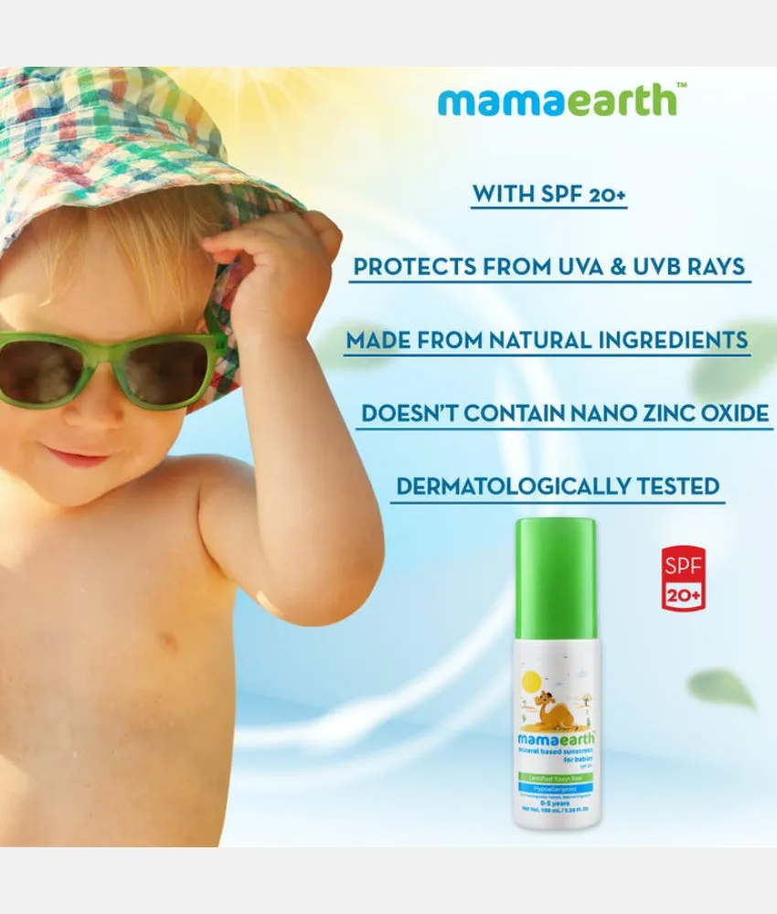 MAMAEARTH Mineral Based Sunscreen - 100g