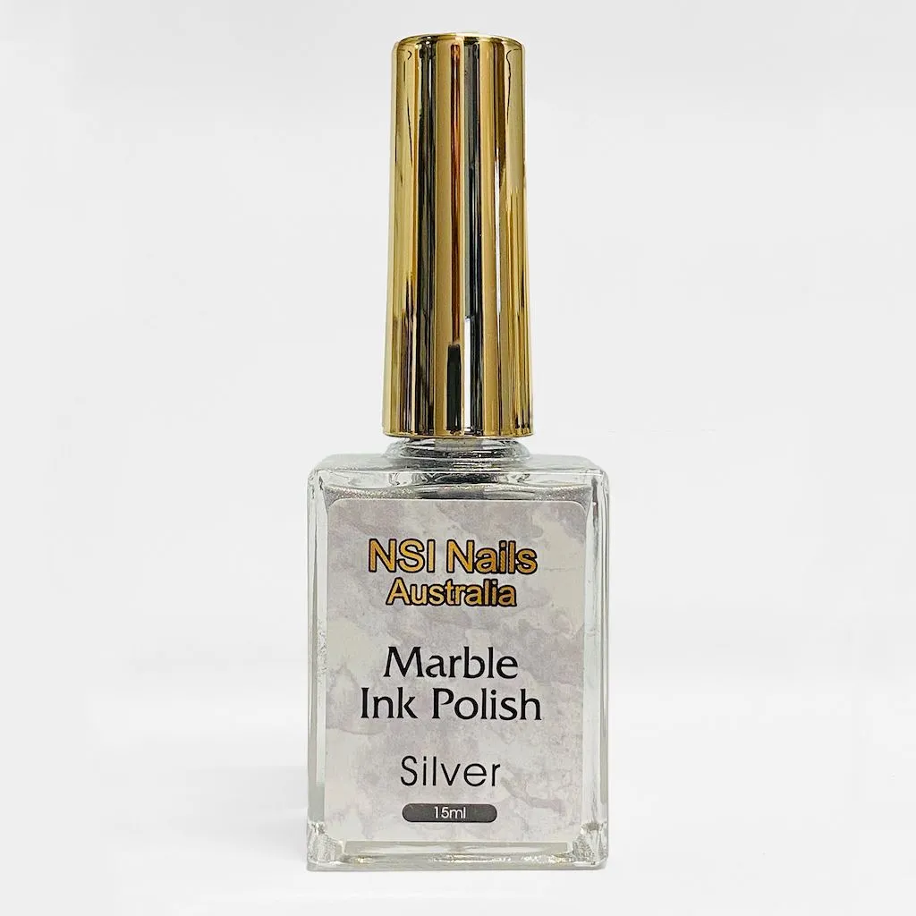 Marble Ink Polish - Nail Art Watercolour
