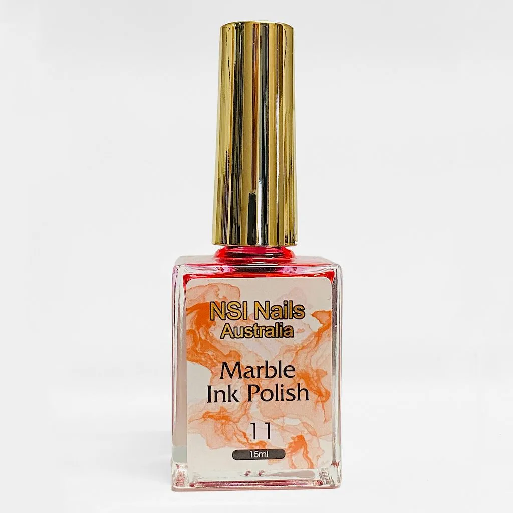 Marble Ink Polish - Nail Art Watercolour