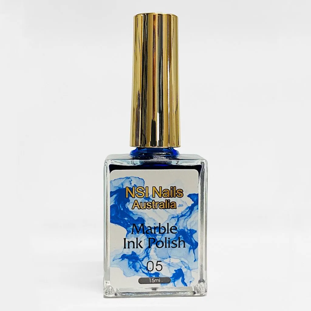 Marble Ink Polish - Nail Art Watercolour