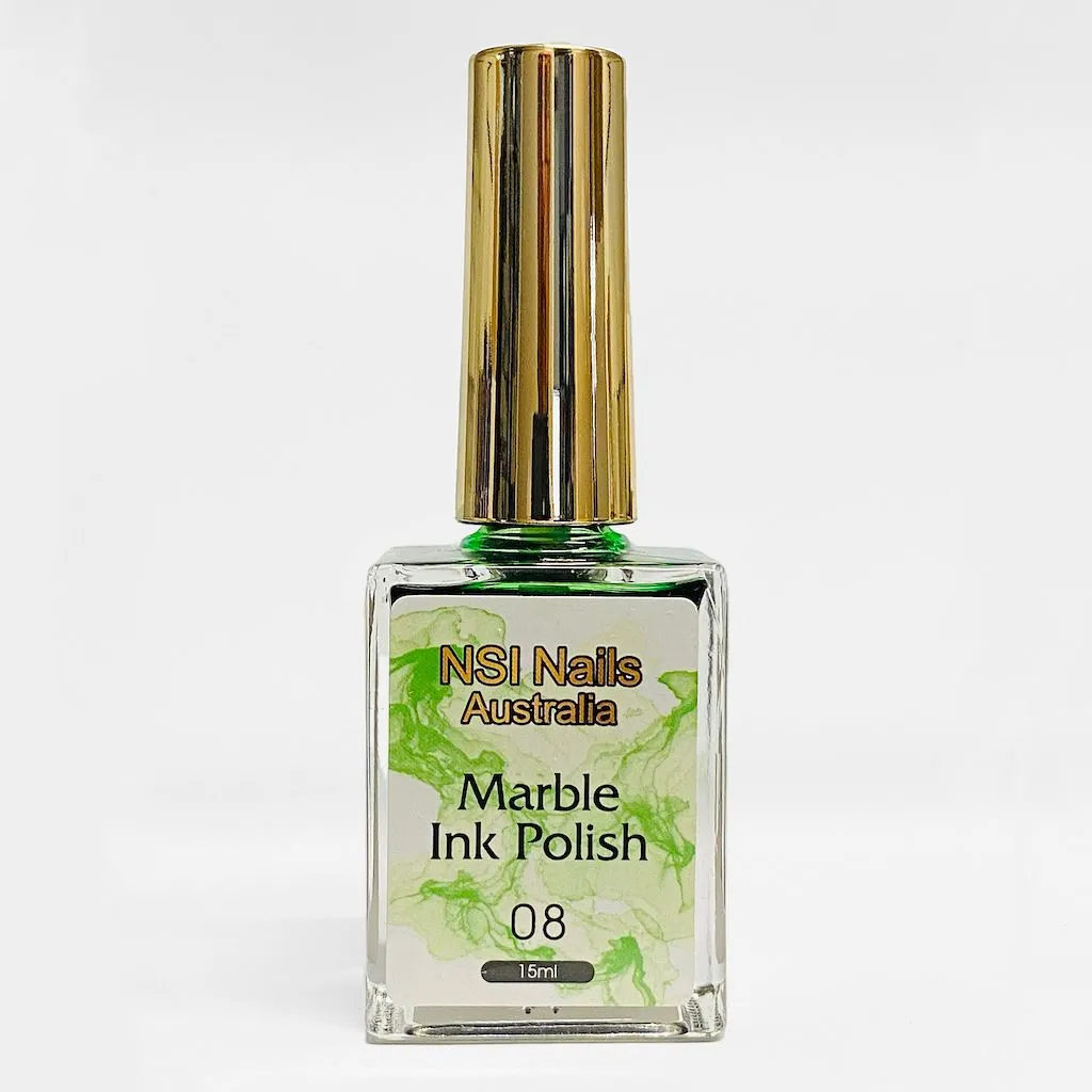 Marble Ink Polish - Nail Art Watercolour