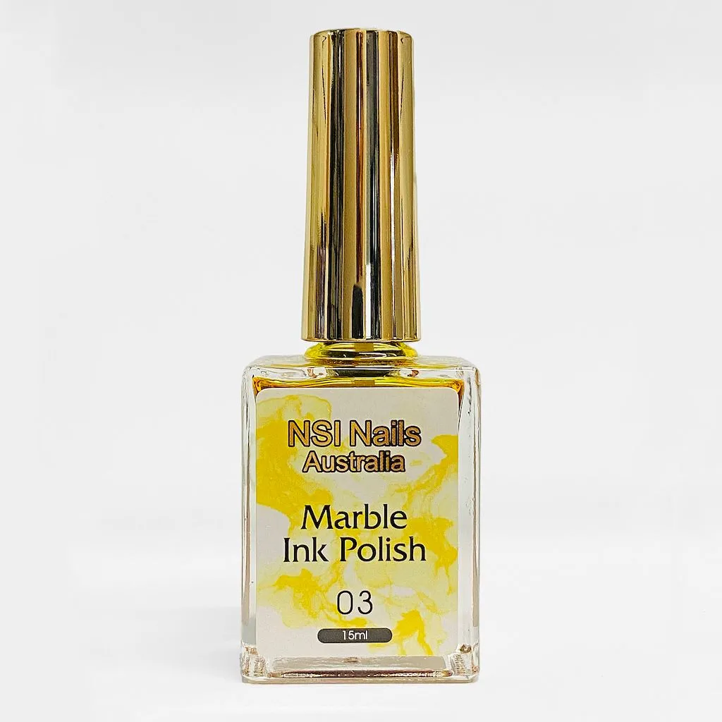 Marble Ink Polish - Nail Art Watercolour