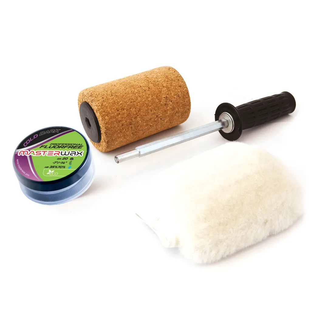 MasterWax Professional FLUORFREE Wool-Apply Entry Kit
