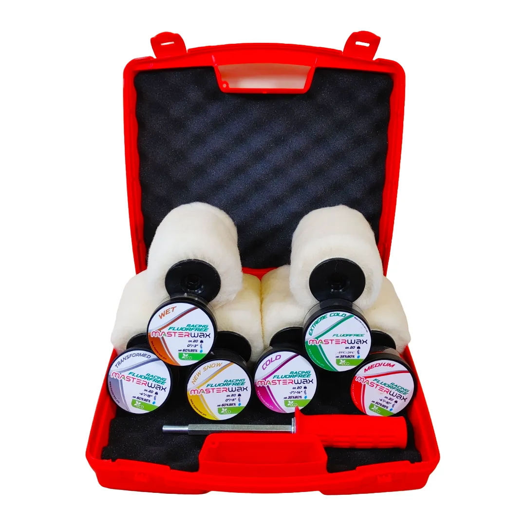 MasterWax RACING FLUORFREE Wool-Apply Manual Kit