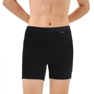 Men's Merino 180g Underwear Boxer Briefs Black