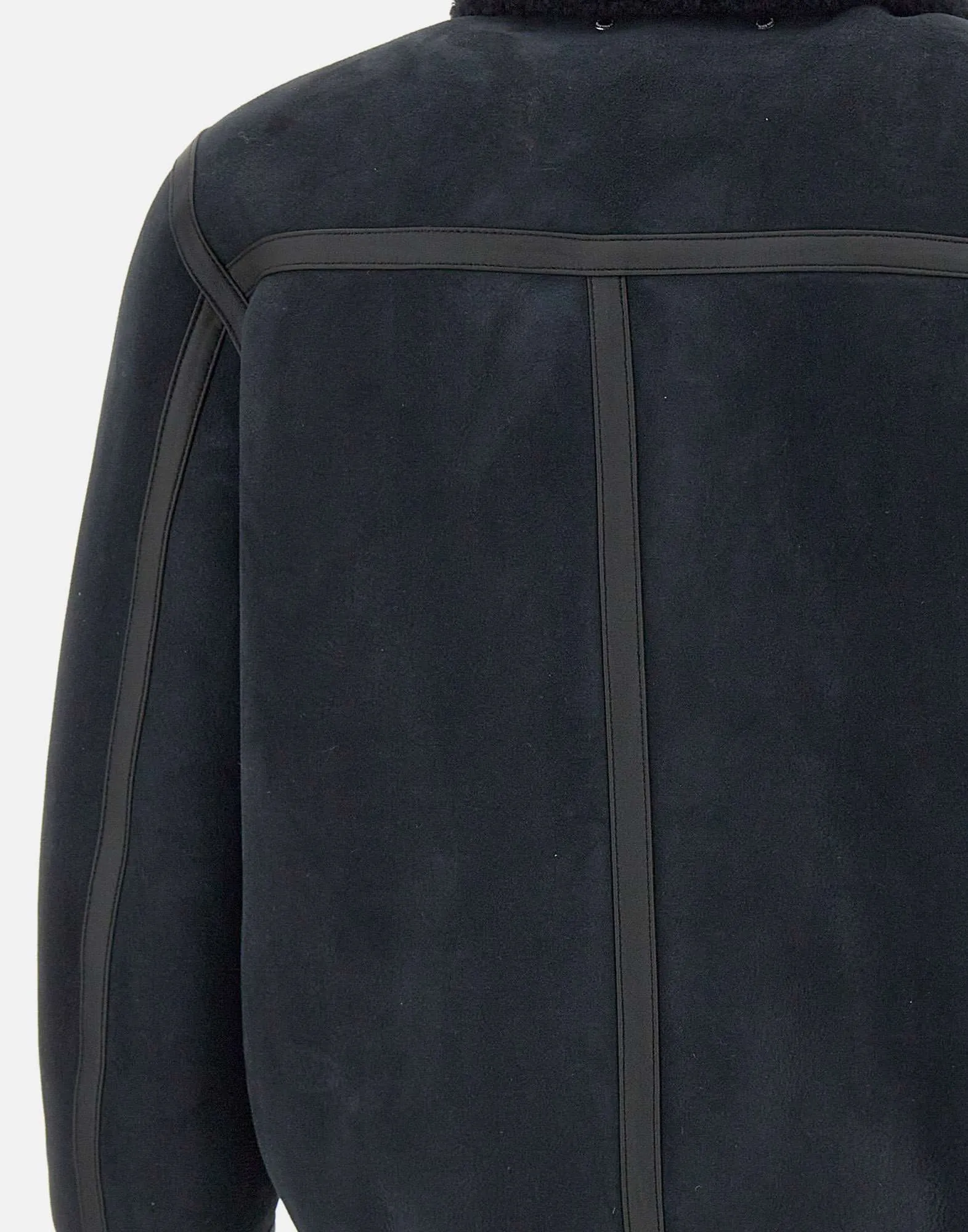 Men's Sheepskin Jacket with Shearling Collar