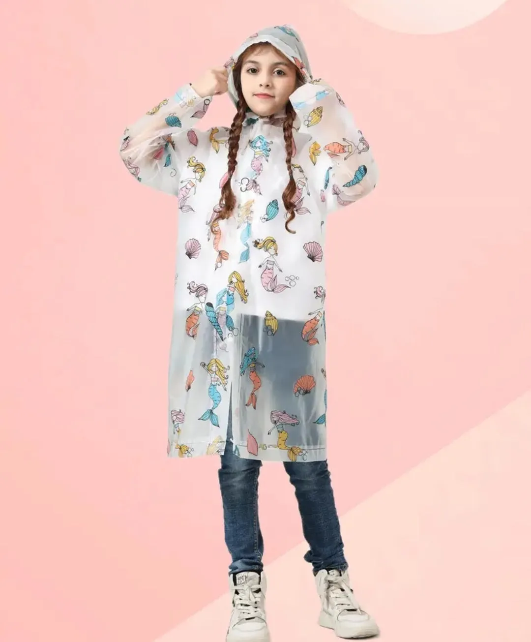 Mermaid Rain Coat #1000238